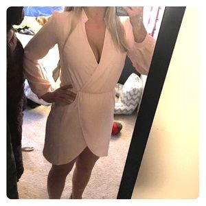 Light Pink Classy Dress — Size XS (with tag)